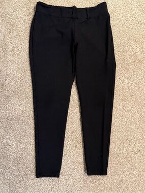 🩶 LOFT Blue Textured Ponte Pants